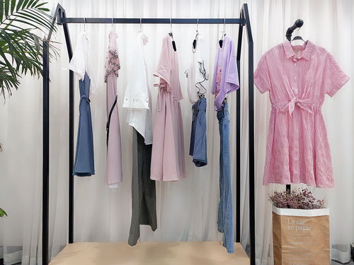 杭州时尚甜美品牌justzzu新作19夏品牌折扣女装批发走份北京惠品