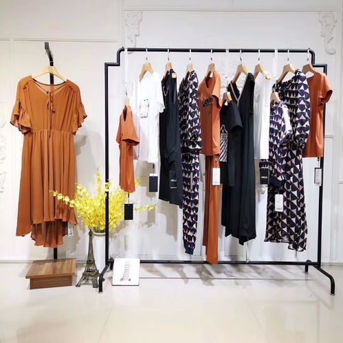 【怡纹19夏季新品女装品牌品牌扣折女装尾货批发】- 