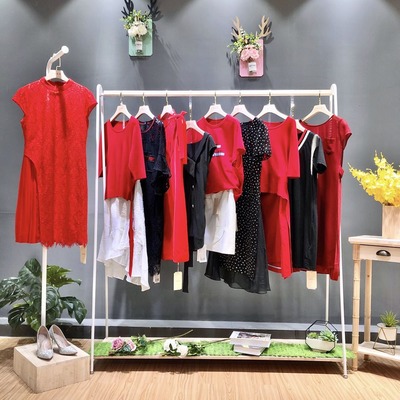 哥邦女装品牌折扣批发货源 开店直播找女装货源来广州轩韵